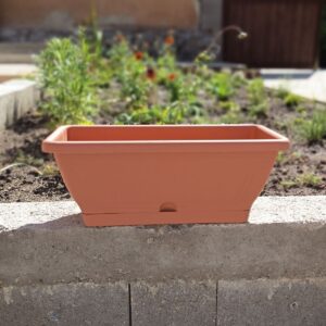 Balkonláda alátéttel 40 cm